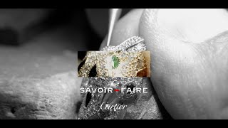 How Cartier jewellery is made the panthers fur  Cartier SavoirFaire [upl. by Ainotal]