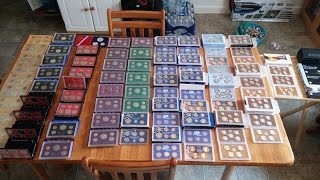 US Proof Sets 19552015 60 Year Run [upl. by Spears]