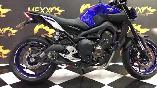 Escapamento Esportivo Mexx Yamaha MT09 2020 Full Taylor Made [upl. by Yoc]