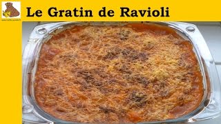 Le gratin de ravioli recette rapide et facile HD [upl. by Gerard]