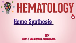 Heme Synthesis [upl. by Enelie812]