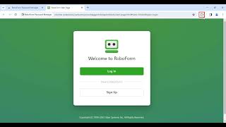 Installing RoboForm Browser Extensions [upl. by Hanikahs]