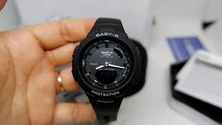 CASIO BABYG BSAB1001A BLUETOOTH ORIGINAL UNBOXING BEST SELLER [upl. by Esiuolyram557]