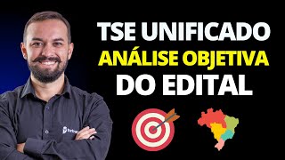 Edital TSE Unificado  Análise objetiva do edital e dicas de estudos [upl. by Donadee]