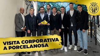 El Villarreal visita Porcelanosa [upl. by Ehcor]