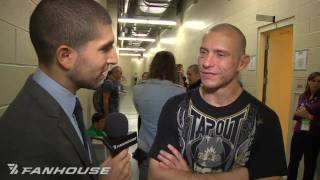 UFC 126 Emotional Donald Cerrone Talks UFC 126 Win With Heavy Heart [upl. by Xylia]