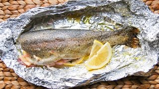 Easy Oven Baked Trout Recipe [upl. by Seabrooke]