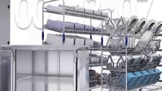 Process Carts and Utensils with the Vision® 1300 Cart Washer [upl. by Ihcego]