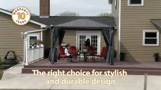 Gazebo Kit Palermo™  Upgrade your outdoor space [upl. by Atnahsal]