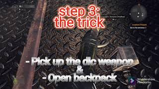 Dying Light How To Use Any DLC Weapon  PS4PS5   Takes 5 Seconds   REQUIRES HARD DIFF [upl. by Aicyla]