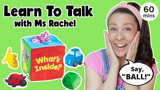 Learn to Talk with Ms Rachel  Videos for Toddlers  Nursery Rhymes amp Kids Songs  Speech Practice [upl. by Linnell]