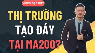 THỊ TRƯỜNG TẠO ĐÁY TẠI MA200 KHÔNG  WYCKOFF METHOD ANALYSIS  CHỨNG KHOÁN HÔM NAY [upl. by Fridlund892]