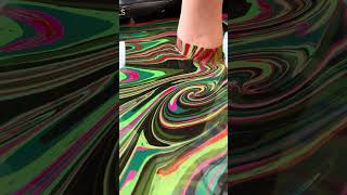 Body Marbling Dip by BLVisuals at Return to the River Festival 2023  33 [upl. by Arihay461]