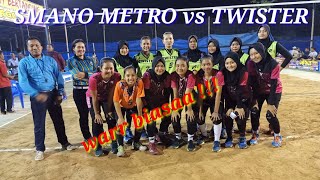 LIVE SMANO KOTA METRO vs TWISTER  DI karang taruna sribawono cup way seputih [upl. by Yseulte744]