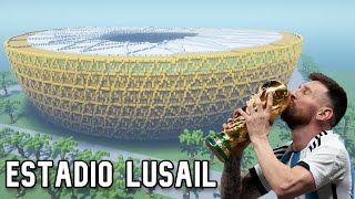 CONSTRUÍ el ESTADIO de la FINAL de QATAR 2022 [upl. by Piselli233]