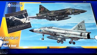 SAAB Viggen AJ37SK37 by Special Hobby video preview [upl. by Edward69]