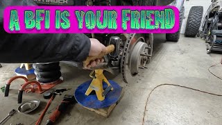 EASY WAY TO REMOVE TIE ROD ENDS [upl. by Eenitsed]