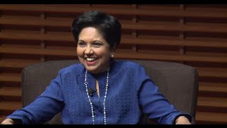 Indra Nooyi PepsiCo Chairman and CEO amp Doug McMillon Walmart President and CEO [upl. by Story]