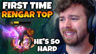 I first timed Rengar Top in my Challenger Top Climb I am awful at him [upl. by Eedebez294]