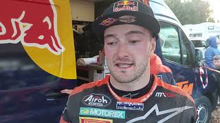 Jeffrey Herlings interview Hawkstone Park [upl. by Glanti393]