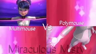 Multimouse Vs Polymouse II Transformation Comparison [upl. by Marylinda]