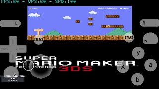 super mario maker  citra 3ds emulator on android  download [upl. by Salamone642]