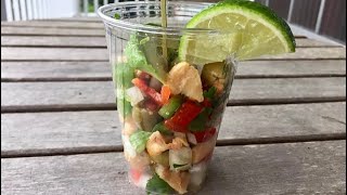 How to Prepare Ensalada de Carrucho Puerto Rican Conch Salad [upl. by Anele]