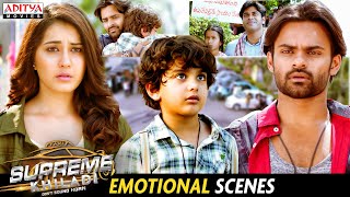 Supreme Khiladi Movie Emotional Scenes  South Movie  Sai Dharam Tej Raashi Khanna Aditya Movies [upl. by Adalai]