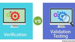 Difference Between Verification and Validation [upl. by Rukna581]