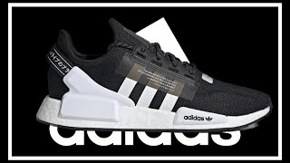 ADIDAS NMD R1 V2 BLACK WHITE UNBOXING TheKacakTV NMD adidasnmd [upl. by Vogel]