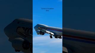 Cargolux Boeing 7478 Takeoff  Anchorage Airport Plane Spotting [upl. by Yasdnyl106]