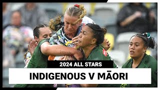 NRLW All Stars 2024  Indigenous v Maori Ferns  Full Match Replay [upl. by Gladi]