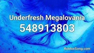 Underfresh Megalovania Roblox ID  Roblox Music Code [upl. by Willner]