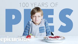 Kids Try 100 Years of Pies [upl. by Leasia]