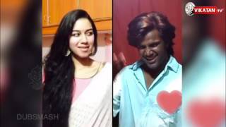 Mirnalini Ravi and Raj Mrk Dubsmash  Kuluvalilae Muthu [upl. by Alena98]