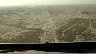 C130 landing at Balad AB Iraq [upl. by Bille472]