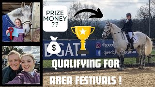 QUALIFYING FOR AREA FESTIVALS  FIRST EVER PRIZE MONEY [upl. by Mcginnis]