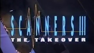 Scanners 3 The Takeover  1992 VHS [upl. by Eenehs]