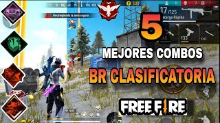 5 MEJORES COMBO DE HABILIDADES PARA CLASIFICATORIA EN FREE FIRE [upl. by Azitram46]