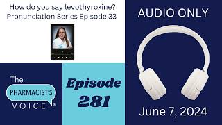 How do you say levothyroxine Synthroid Pronunciation Series Episode 33 [upl. by Cyndia]