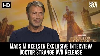 Mads Mikkelsen Exclusive Doctor Strange DVD Release Interview [upl. by Vogele]