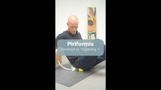 Piriformis Syndrom behandeln  Mit einem Tennisball 🎾 [upl. by Ainesell]