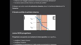 76 Come progettare una muratura in laterizio con intercapedine isolata [upl. by Eikciv]