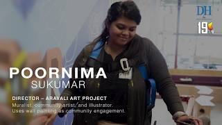 DH Changemakers  19 in 2019  Poornima Sukumar  Aravani Art Project [upl. by Allenrac]