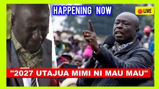 quotUTARUDI KWENU NYUMBANI SUGOI 2027quot Dp Gachagua makes a WARNING to Ruto [upl. by Monti]