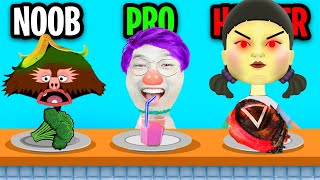 NOOB vs PRO vs HACKER In TOCA KITCHEN MONSTERS ALL LEVELS [upl. by Stephine212]