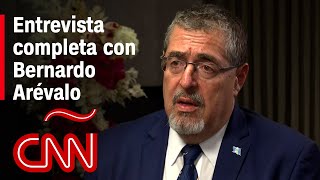 Entrevista con Bernardo Arévalo ganador de las elecciones presidenciales de Guatemala [upl. by Kalil]