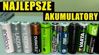 Test Akumulatorów AA Eneloop IKEA LADDA Energizer Duracell GP GC Varta [upl. by Nodnelg729]