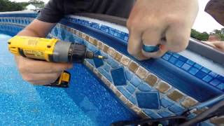 How to assemble and install a pool skimmer [upl. by Imogene]