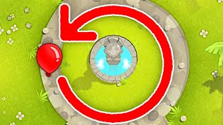 We Added An INFINITE Length Map In Bloons TD 6… [upl. by Ecnerewal]